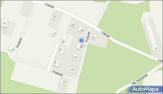 Bojano, Polanki, 29, mapa Bojano