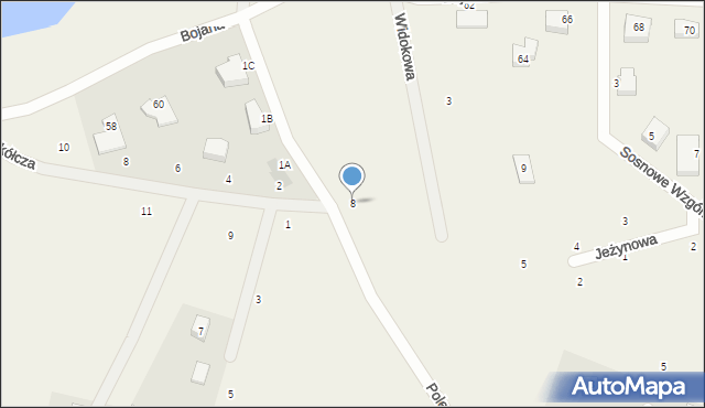 Bojano, Poległych Żołnierzy, 8, mapa Bojano