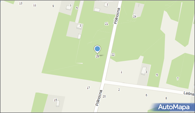 Bojmie, Północna, 19, mapa Bojmie