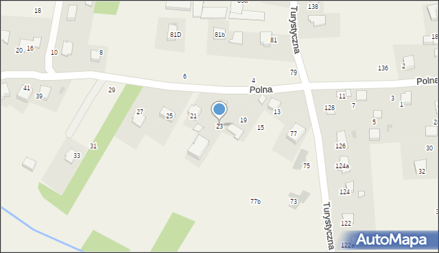 Bolechowice, Polna, 23, mapa Bolechowice