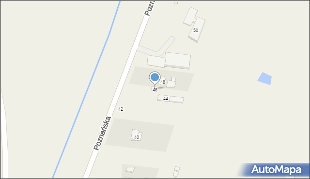 Bolechowo, Poznańska, 46, mapa Bolechowo