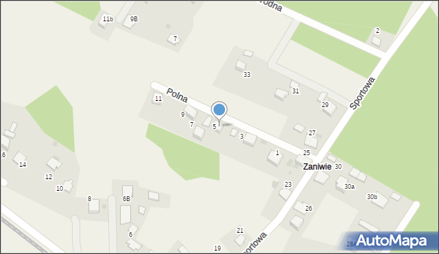 Bolęcin, Polna, 6, mapa Bolęcin