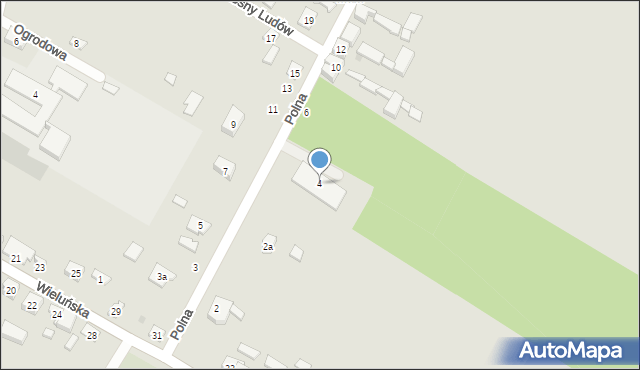 Bolesławiec, Polna, 4, mapa Bolesławca