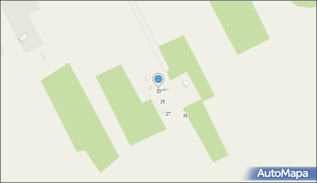 Borkowo, Polna, 33, mapa Borkowo