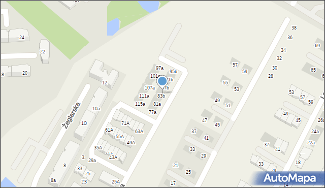 Borkowo, Poziomkowa, 85a, mapa Borkowo