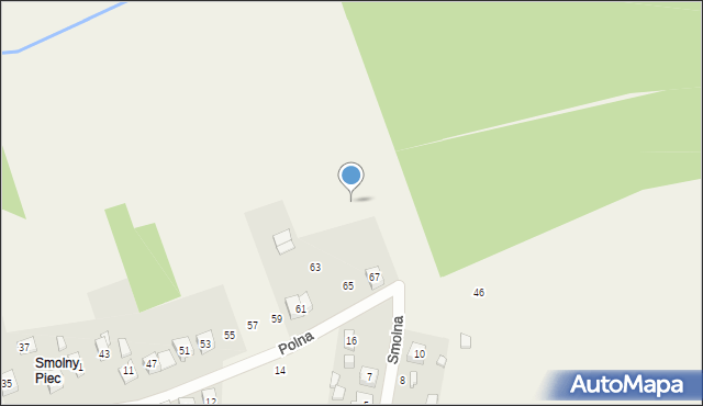 Boronów, Polna, 69, mapa Boronów