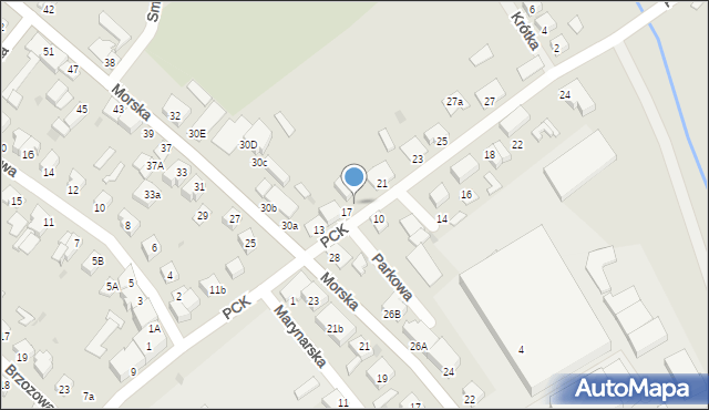 Braniewo, Polskiego Czerwonego Krzyża, 19, mapa Braniewo