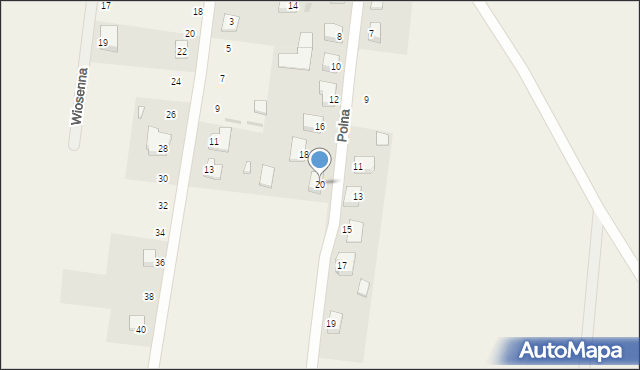 Brenno, Polna, 20, mapa Brenno