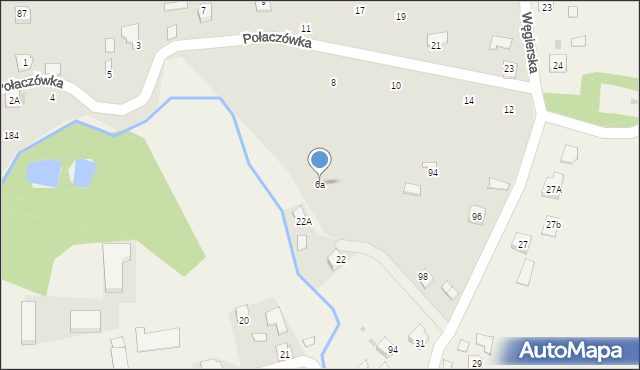 Brzostek, Połaczówka, 6a, mapa Brzostek