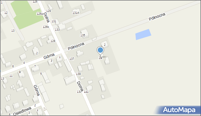 Bukowiec, Północna, 2a, mapa Bukowiec