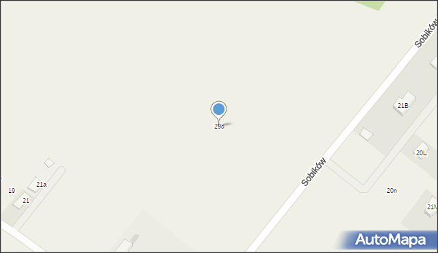 Cendrowice, Polna, 29d, mapa Cendrowice