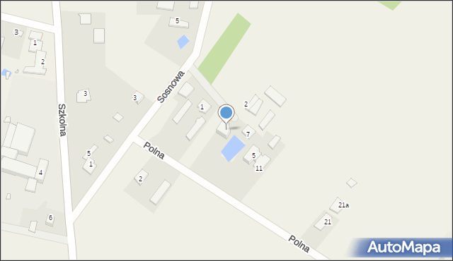 Cendrowice, Polna, 3, mapa Cendrowice