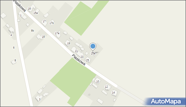 Centawa, Powstańców Śląskich, 25a, mapa Centawa