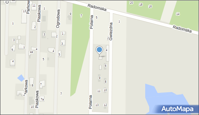 Cerekiew, Polarna, 5, mapa Cerekiew