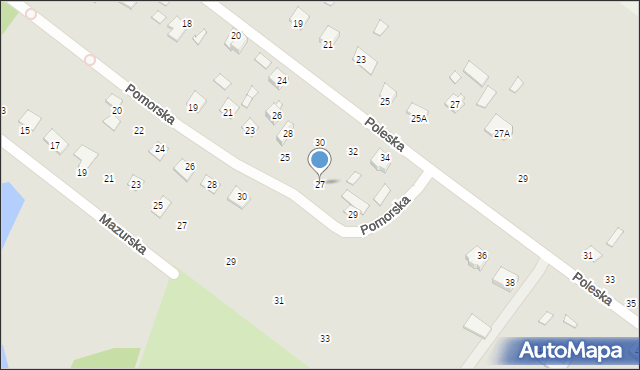 Chełm, Pomorska, 27, mapa Chełma