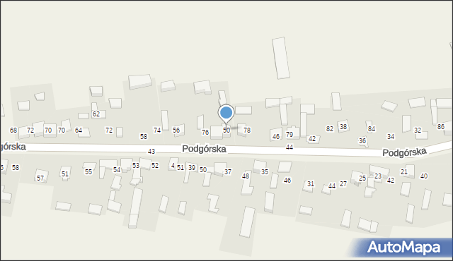 Chełm, Podgórska, 50, mapa Chełma