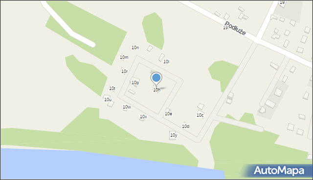 Chełm Śląski, Podłuże, 10h, mapa Chełm Śląski