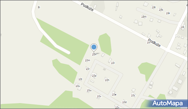 Chełm Śląski, Podłuże, 10n, mapa Chełm Śląski