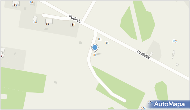 Chełm Śląski, Podłuże, 8i, mapa Chełm Śląski