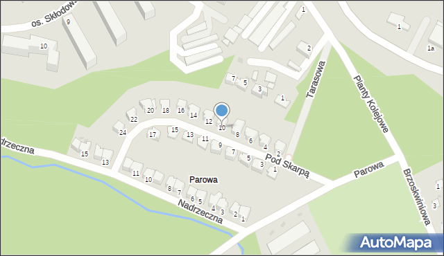 Chełmno, Pod Skarpą, 10, mapa Chełmno