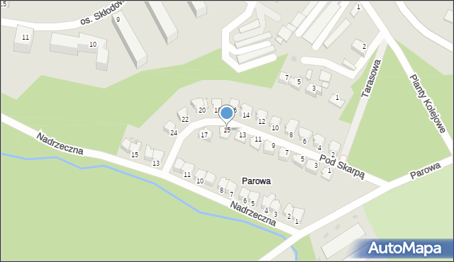 Chełmno, Pod Skarpą, 15, mapa Chełmno