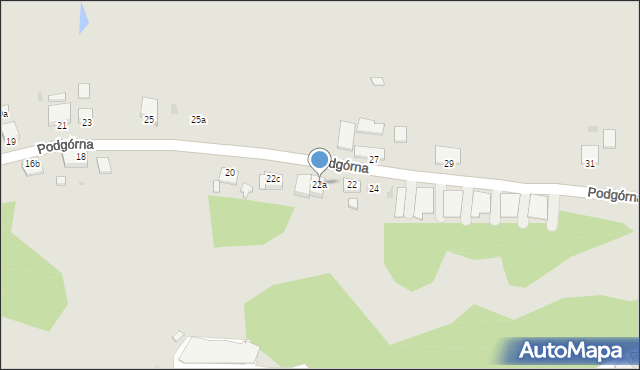 Chełmno, Podgórna, 22a, mapa Chełmno