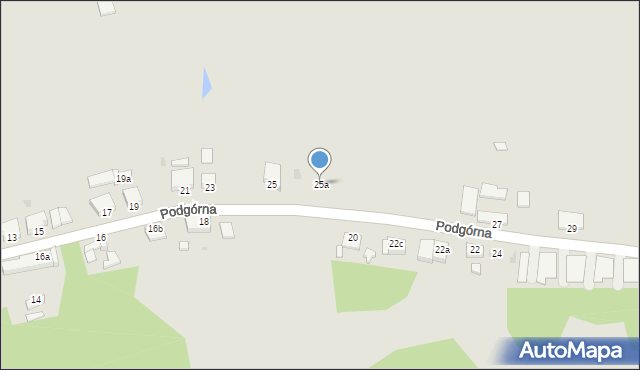 Chełmno, Podgórna, 25a, mapa Chełmno