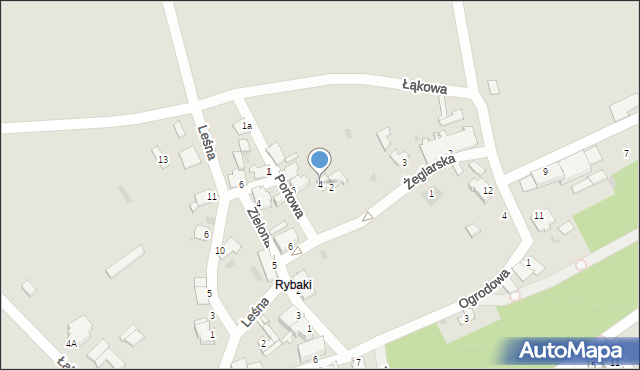 Chełmno, Portowa, 4, mapa Chełmno