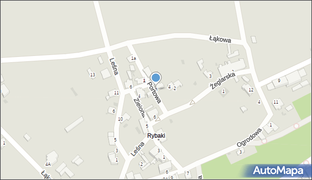 Chełmno, Portowa, 6, mapa Chełmno