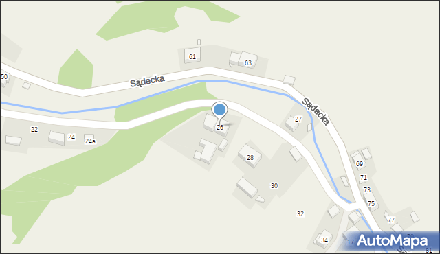 Chełmsko Śląskie, Podhalańska, 26, mapa Chełmsko Śląskie