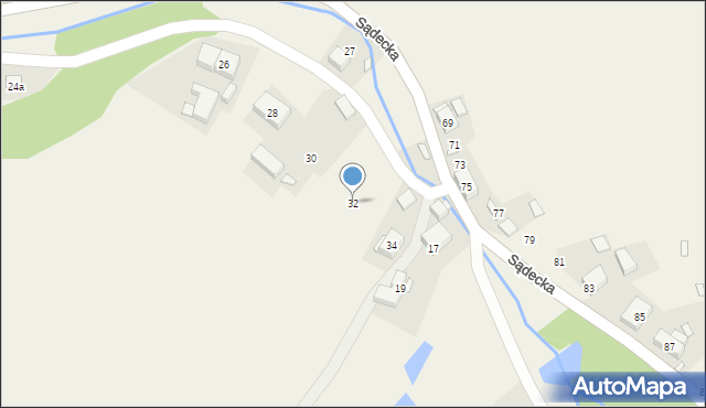 Chełmsko Śląskie, Podhalańska, 32, mapa Chełmsko Śląskie