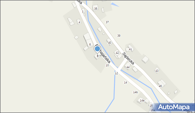 Chełmsko Śląskie, Podhalańska, 8, mapa Chełmsko Śląskie