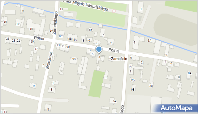 Chmielnik, Polna, 3, mapa Chmielnik