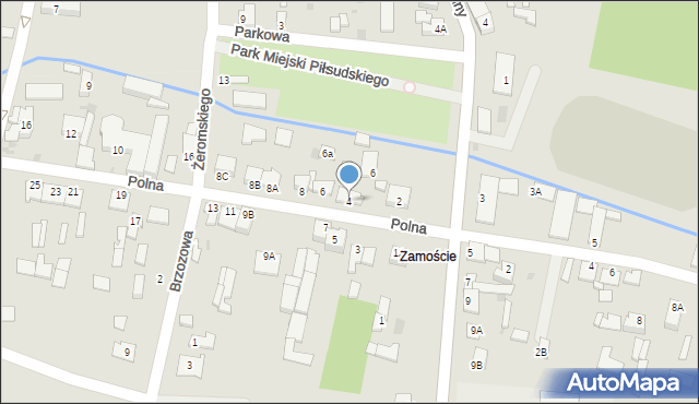 Chmielnik, Polna, 4, mapa Chmielnik