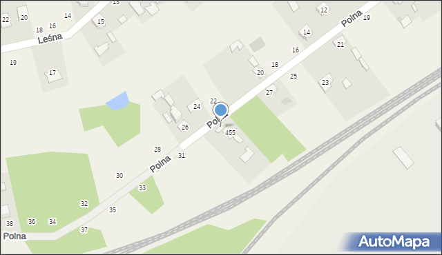 Chmielów, Polna, 29, mapa Chmielów