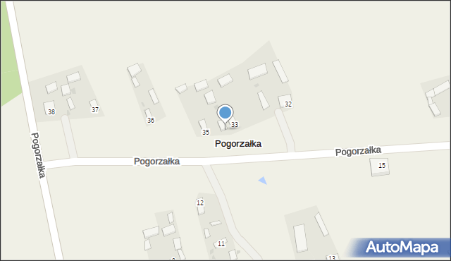 Cholewiana Góra, Pogorzałka, 34, mapa Cholewiana Góra