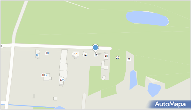 Choroszcz, Podleśna, 16, mapa Choroszcz