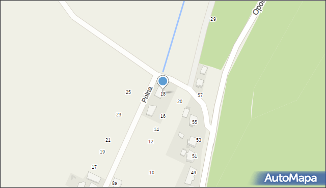 Chorula, Polna, 18, mapa Chorula