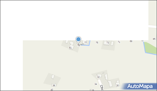 Chrząstowice, Podwale, 79, mapa Chrząstowice