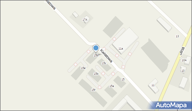 Chwaszczyno, Polna, 15d, mapa Chwaszczyno