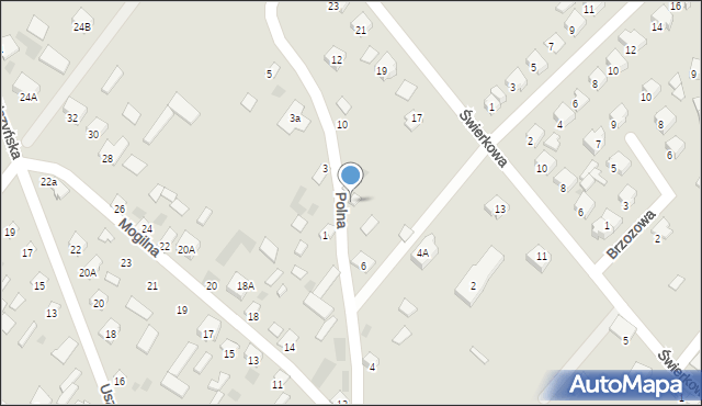 Ciechanowiec, Polna, 8a, mapa Ciechanowiec