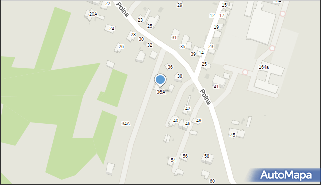 Ćmielów, Polna, 36A, mapa Ćmielów
