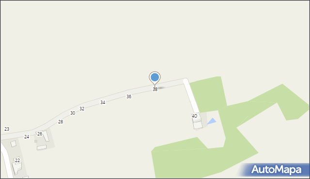 Cybulice Duże, Polna, 38, mapa Cybulice Duże