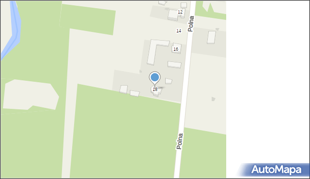 Cykarzew Północny, Polna, 18, mapa Cykarzew Północny