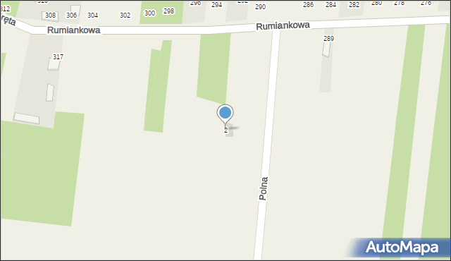 Cykarzew Północny, Polna, 2, mapa Cykarzew Północny