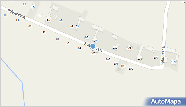 Cynków, Poręba, 100, mapa Cynków