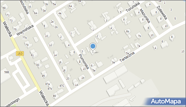 Czaplinek, Pomorska, 3b, mapa Czaplinek