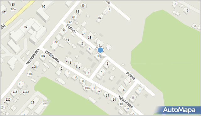 Czarnków, Polna, 12, mapa Czarnków