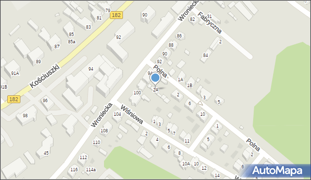 Czarnków, Polna, 2A, mapa Czarnków