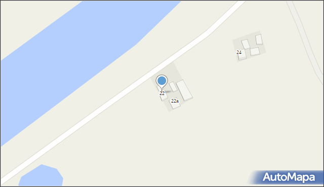 Czarże, Pod Wałem, 22, mapa Czarże